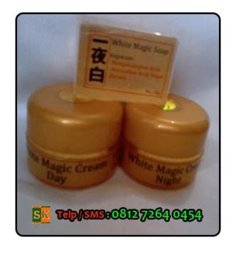 Jual Cream White Magic Korea Asli Original Pemutih Kulit Wajah Alami