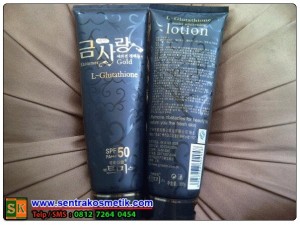 Black Pome Lotion Pemutih dan Sunblock Badan Artis Korea